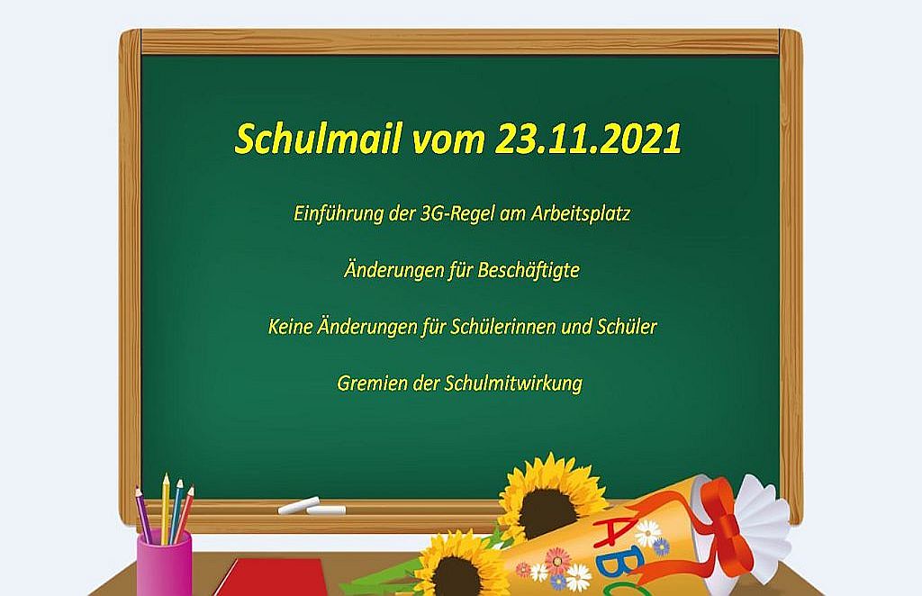 Schulmail vom 23.11.2021 Lehrer NRW