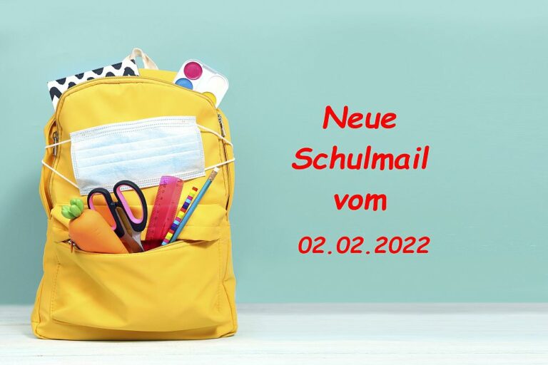 Schulmail vom 02.02.2022