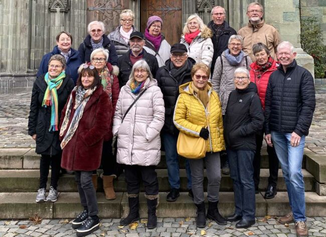 Foto der lehrer nrw-Exkursionsgruppe in Soest