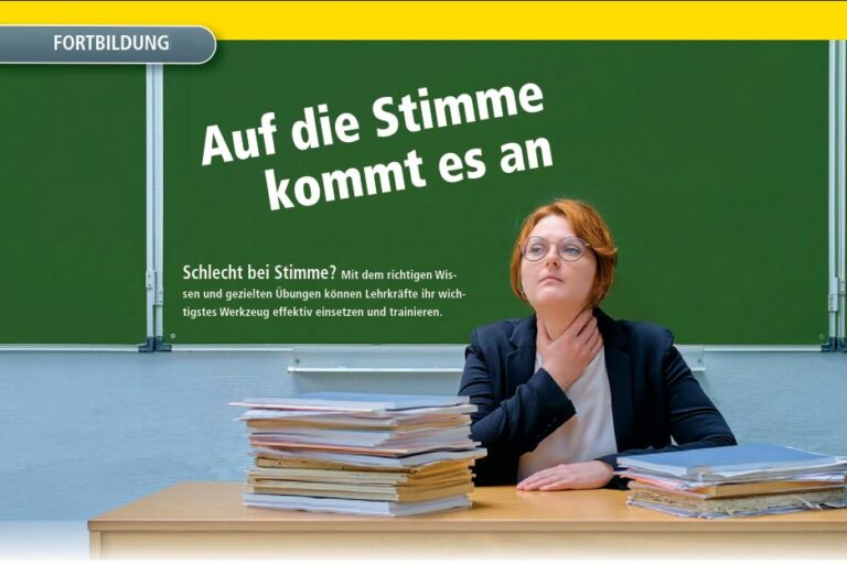 Auf die Stimme kommt es an