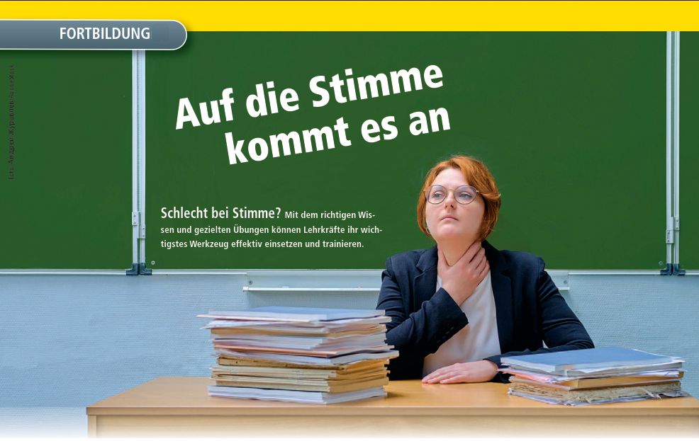 Auf die Stimme kommt es an