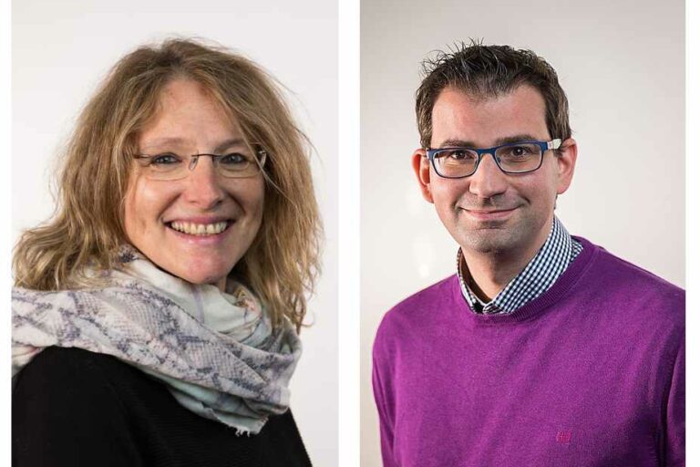 BPR-Düsseldof-Vorsitzende Dietlinde Fricke und Stellv. Peter Botschen