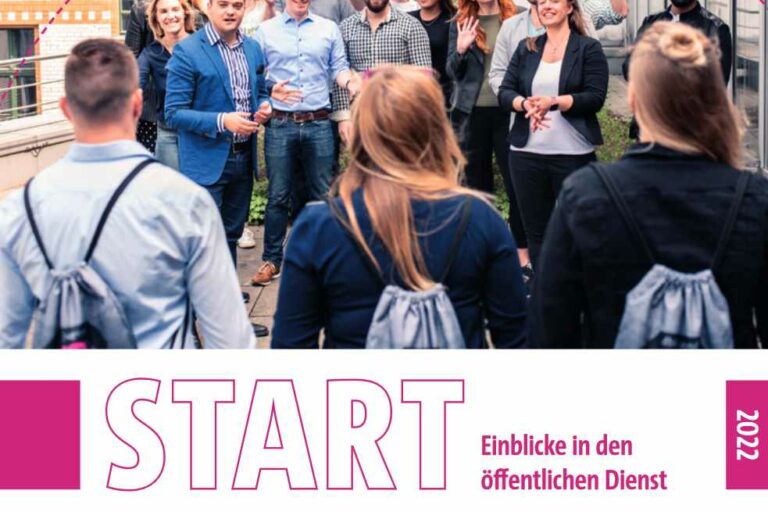 Broschüre-dbb-Start-2022-Titelseitenausschnitt Ausschnitt aus der Titelseite der Broschüre