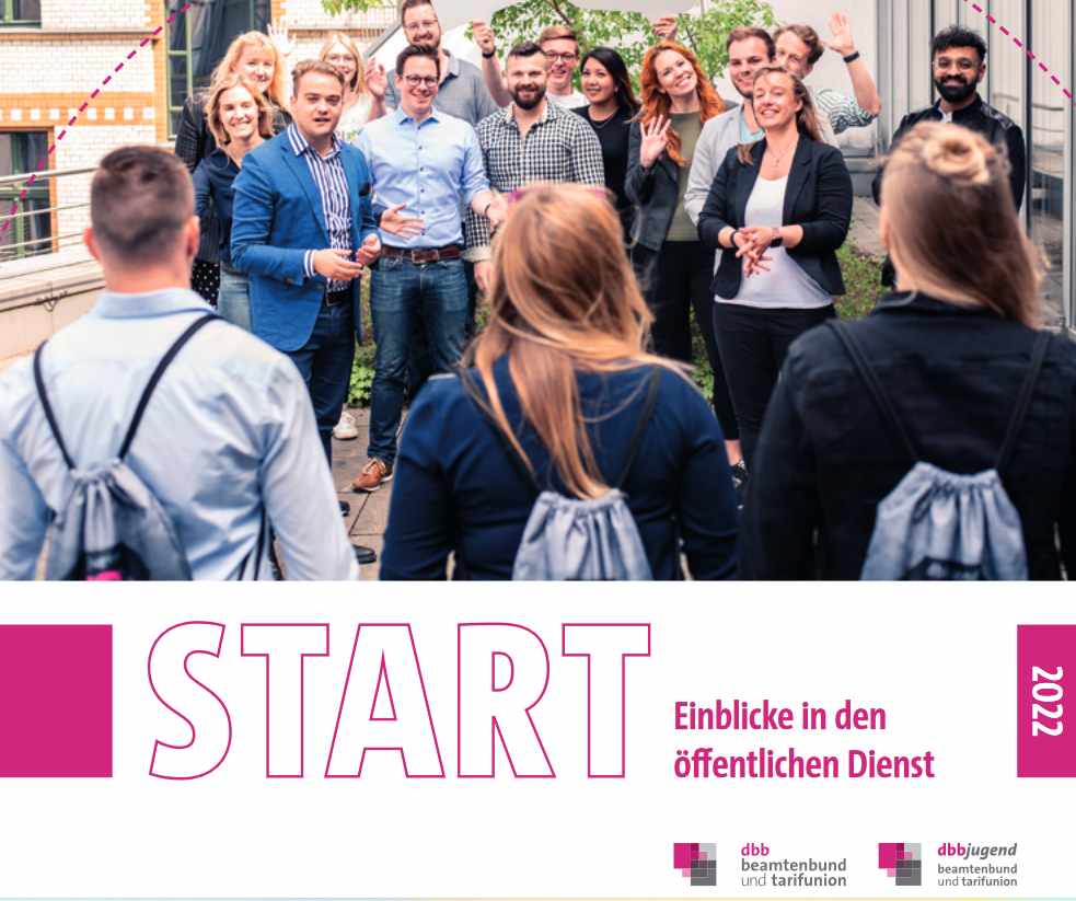 Ausschnitt aus der Titelseite der Broschüre