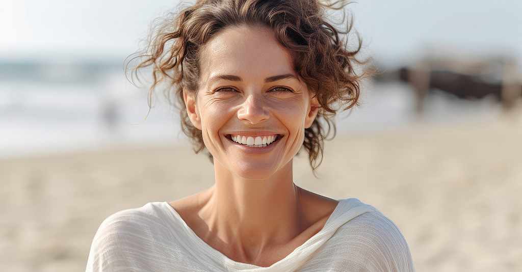 Ausstrahlende Frau, Foto: Adobe Stock