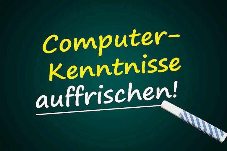 Computer-Kentnisse auffrischen (Computerkenntnisse, Foto: Adobe Stock