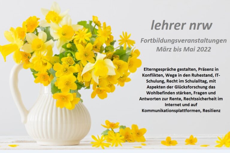 Fortbildungsveranstaltungen-Frühjahr-2022, Foto: AdobeStock