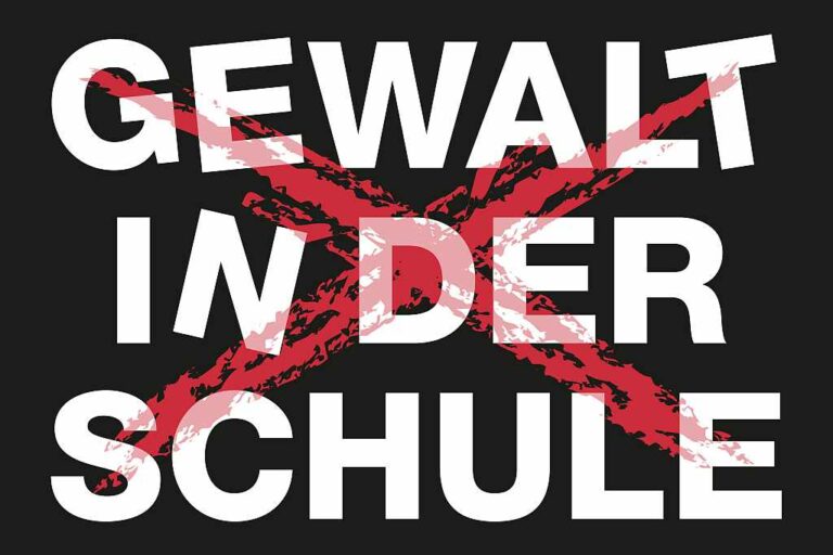 Nein zur Gewalt in der Schule! Foto: Adobe Stock