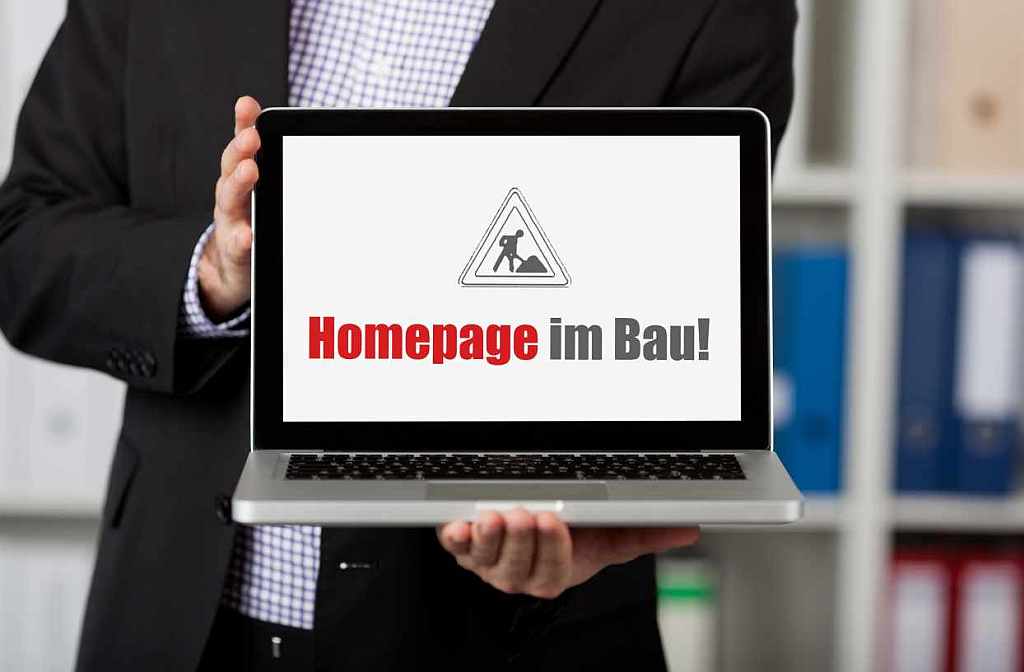 Homepage-im-Bau, Foto: AdobeStock