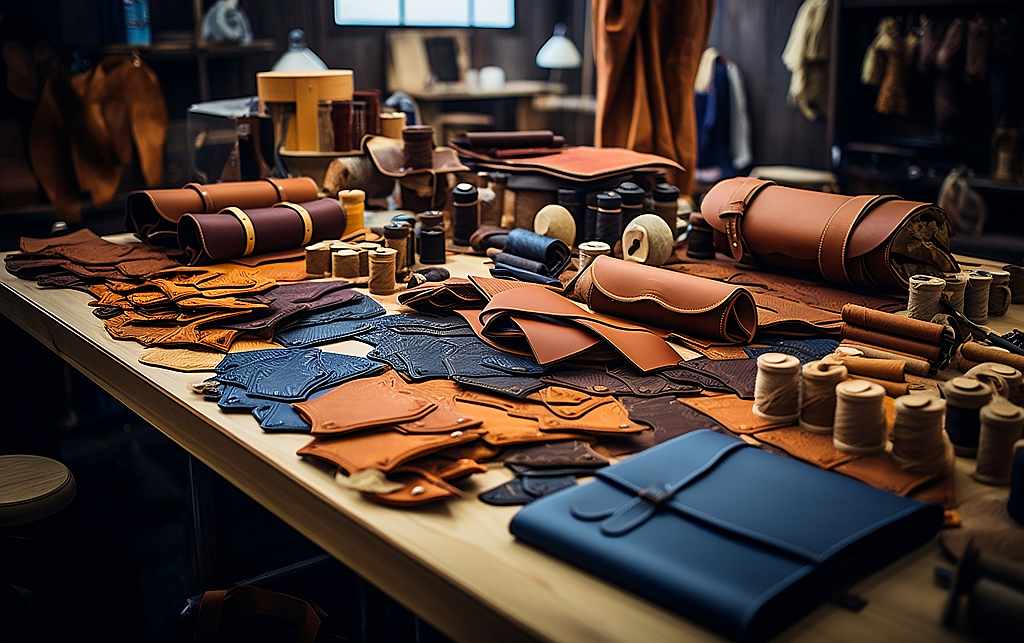 Verschiedene Lederwaren, Foto: Adobe Stock