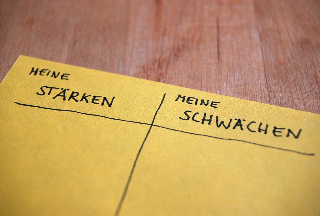 Meine Stärken – Meine Schwächen