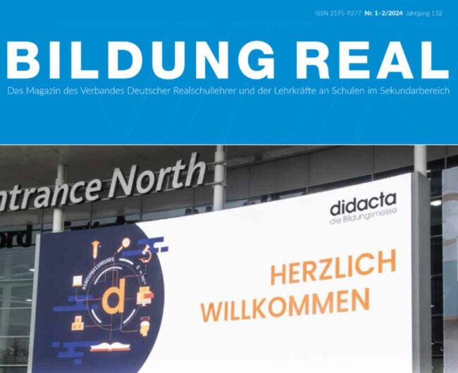 Zeitschrift bildung real 2024- Nr. 1-2