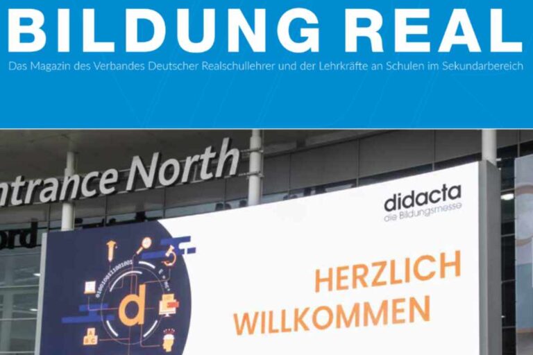 Titelseite der Zeitschirft bildung real 2024-01-02 Zeitschrift bildung real 2024- Nr. 1-2